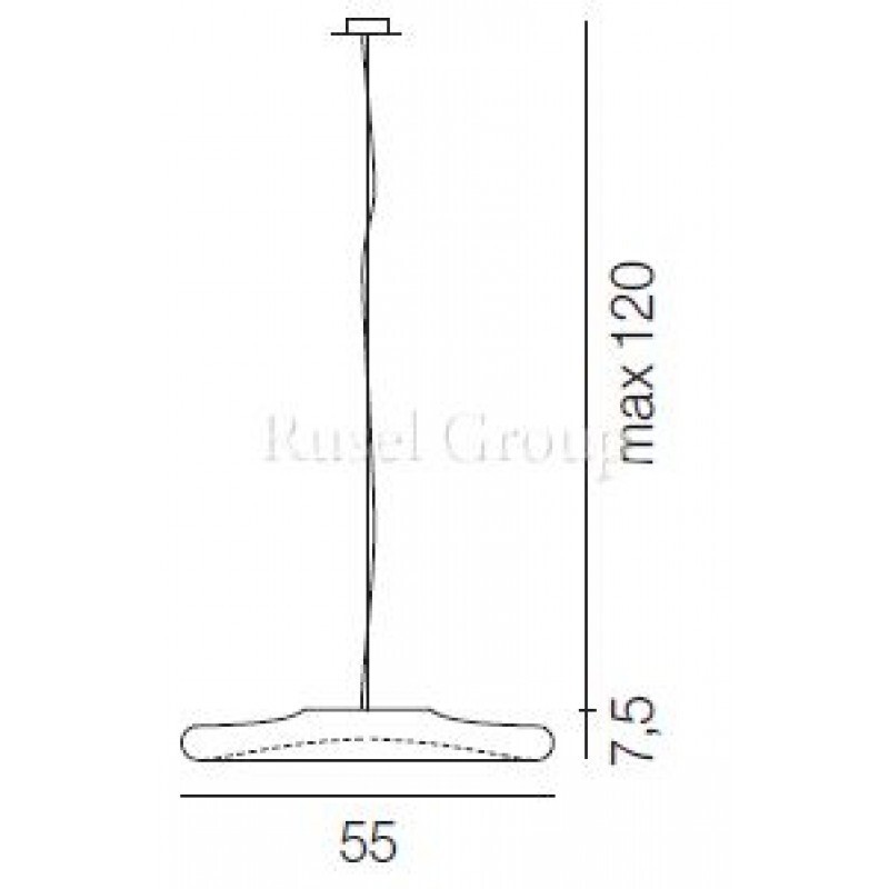 Подвесной светильник Vistosi POD SP G