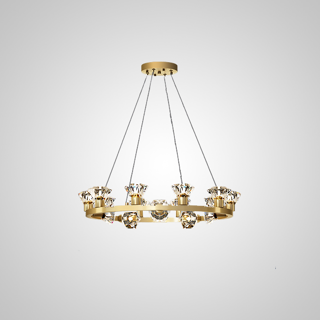 Подвесная люстра KENDRA CH D103 Black Brass by ImperiumLoft