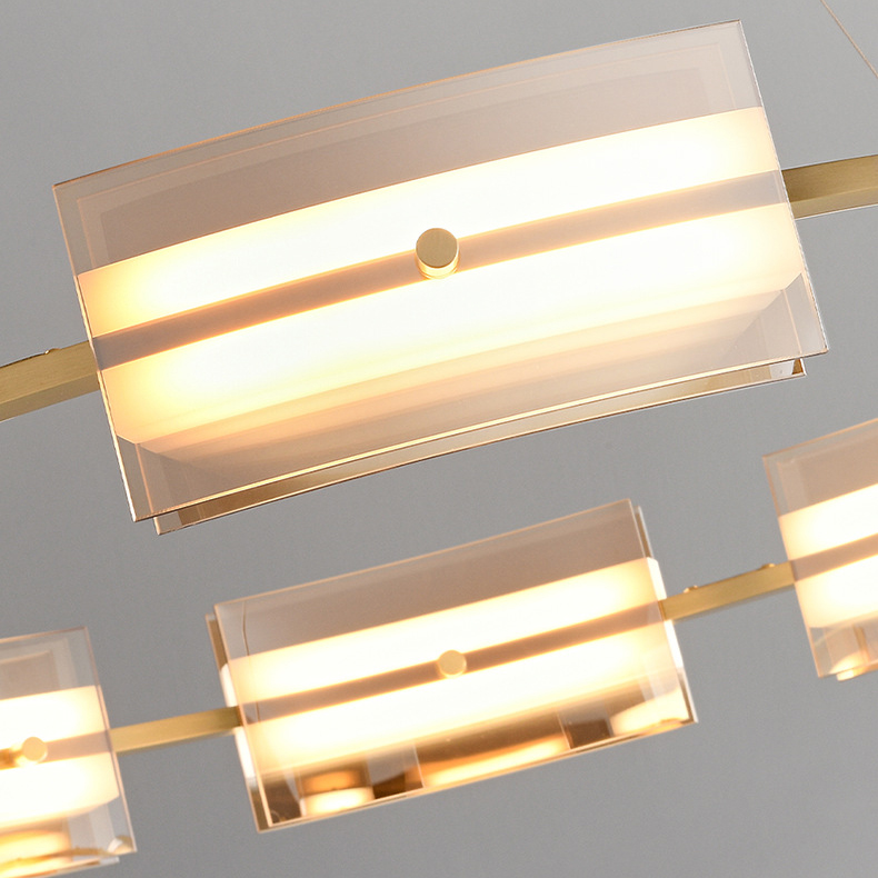 Подвесная люстра BRIAND D61+81 Black by ImperiumLoft