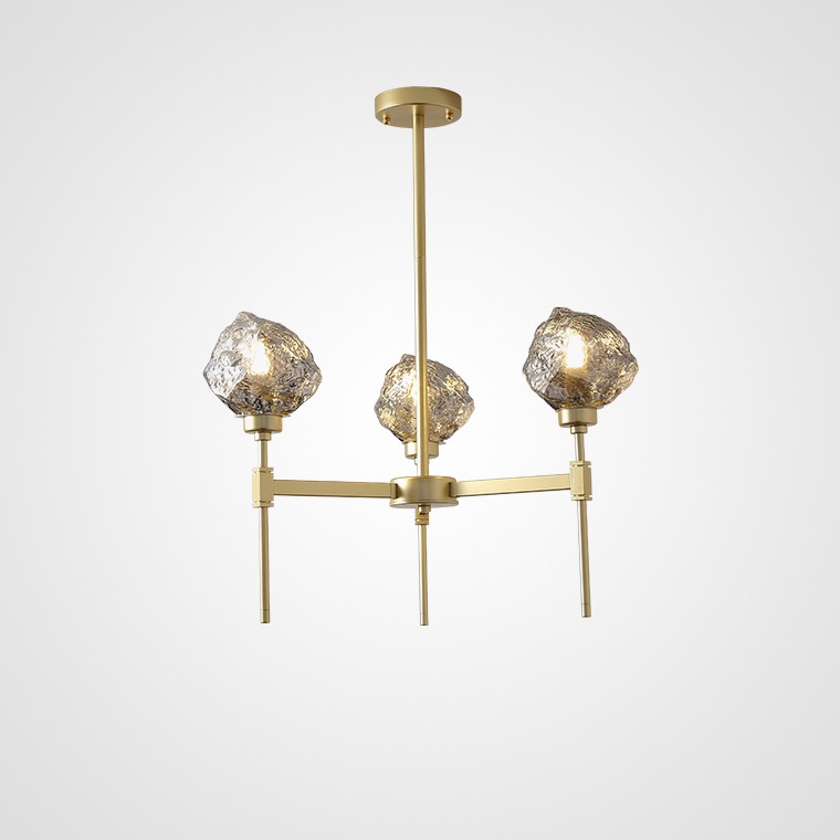 Подвесная люстра TORCH 3 дымчатый by ImperiumLoft