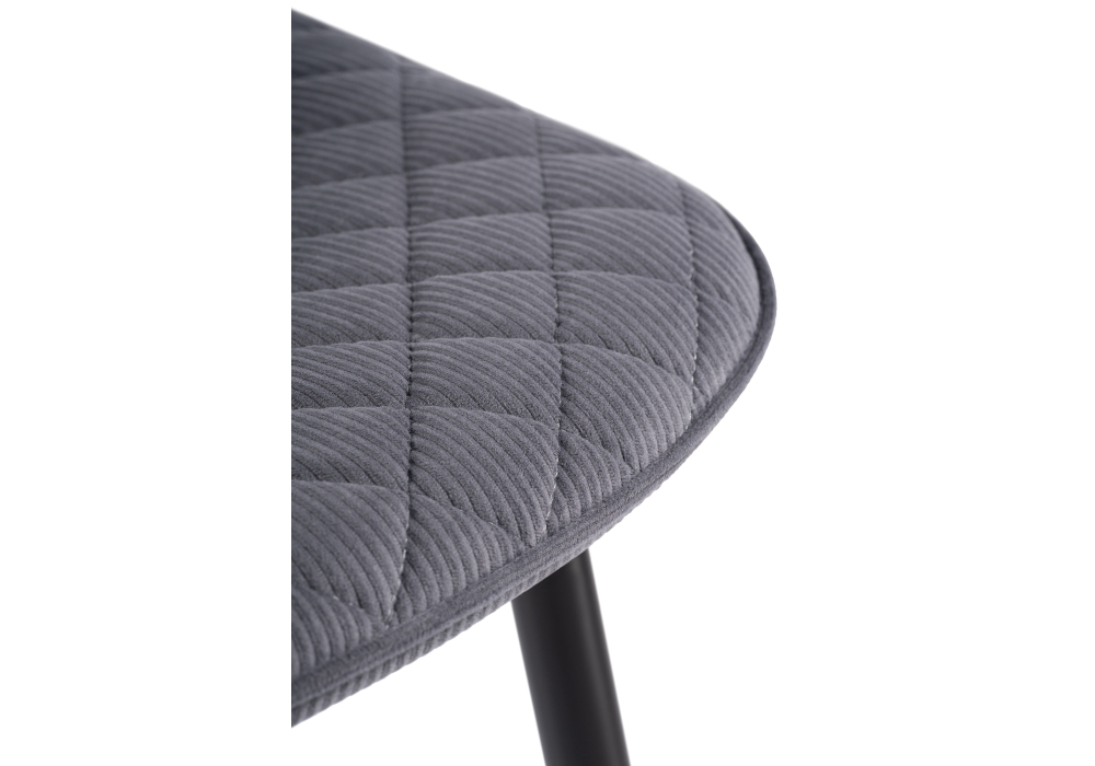 Стул Woodville Capri gray / black 11946