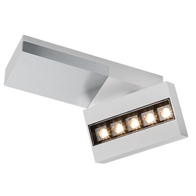 Бра ITALLINE FOCUS COLD white/alu/bl