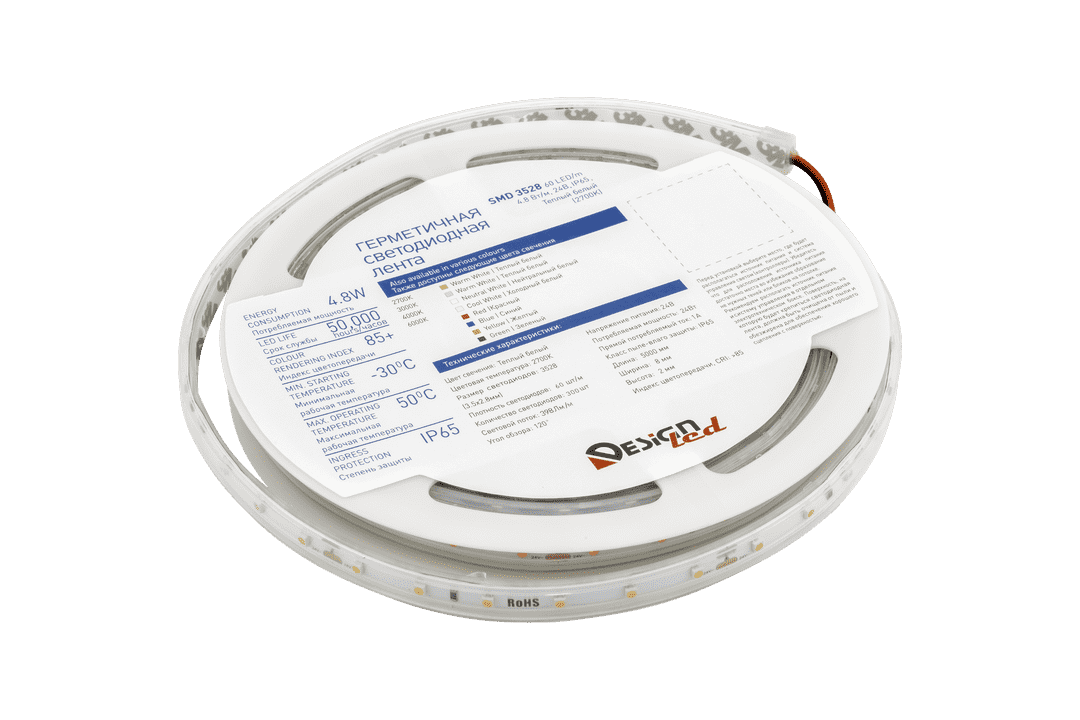 Лента светодиодная DesignLed DSG360-24-WW-65