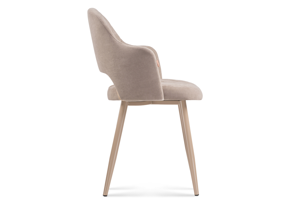 Стул Woodville Гутрид ромбы спереди капучино 504184