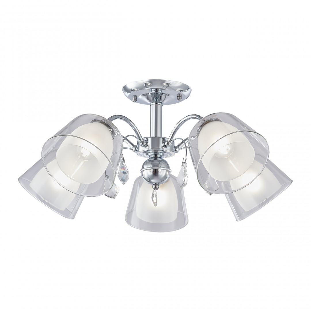 Люстра потолочная с плафонами 336820/5 CR Arte Milano