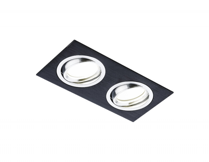 Встраиваемый светильник Ambrella A601/2 BK