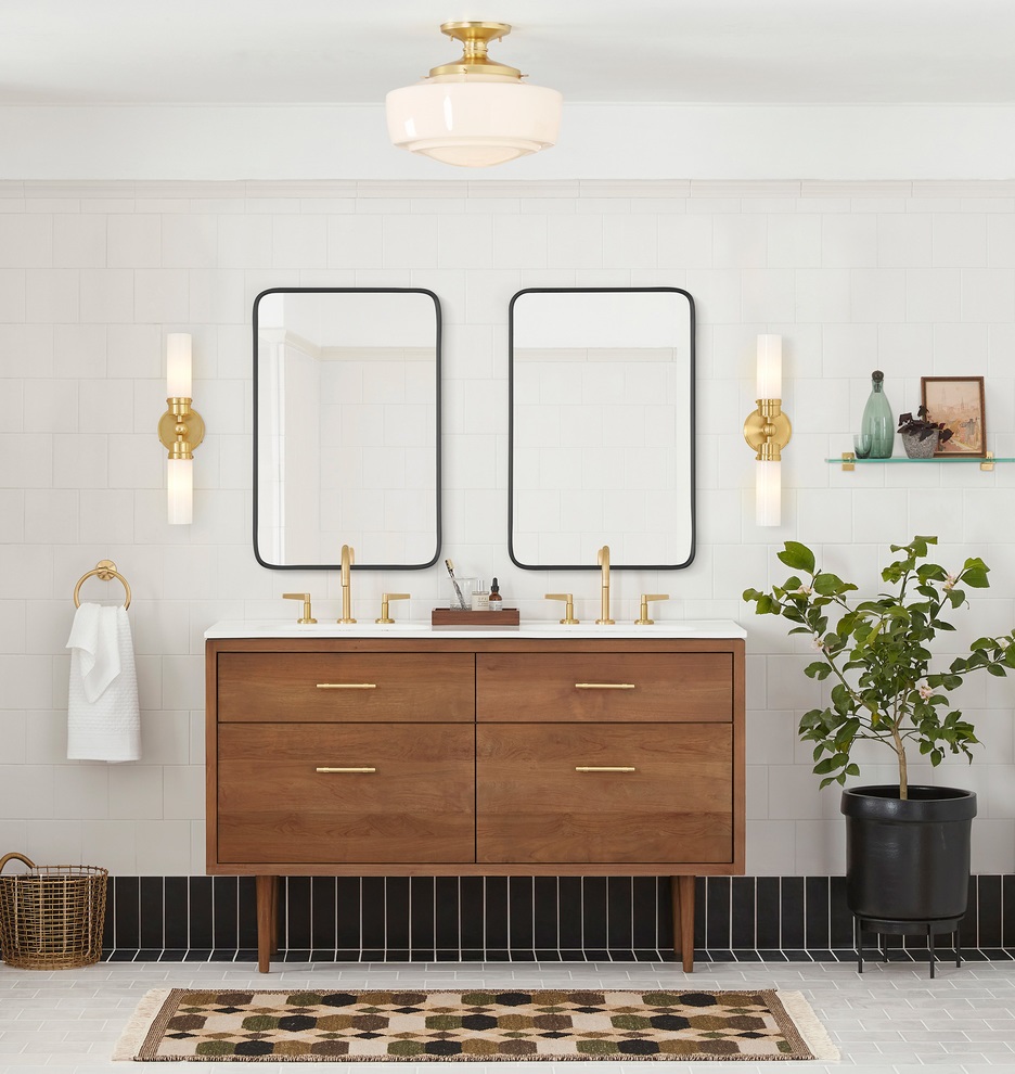 Smart M Black Зеркало в тонкой раме Smal Art-Zerkalo SM006BL