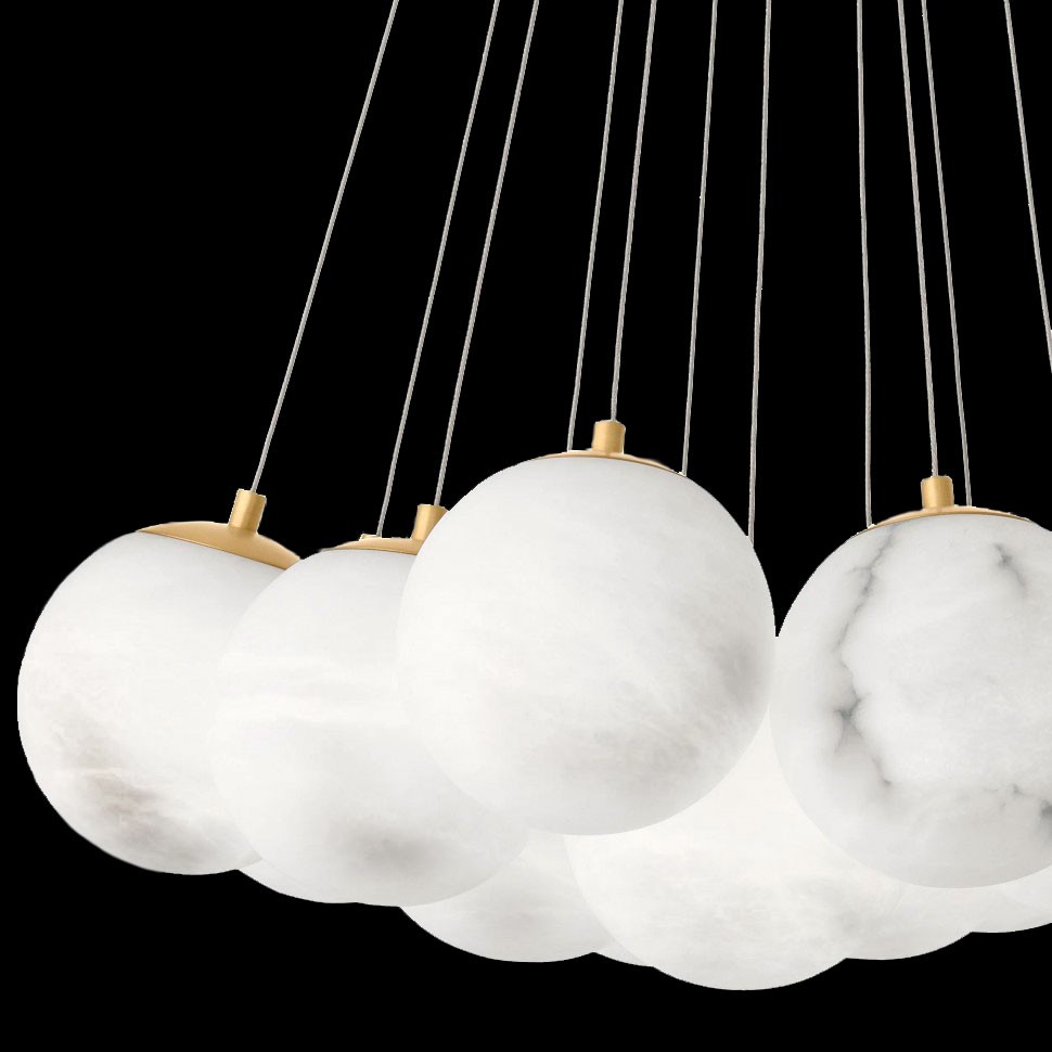 Люстра подвесная Fluorite FL1048-10P