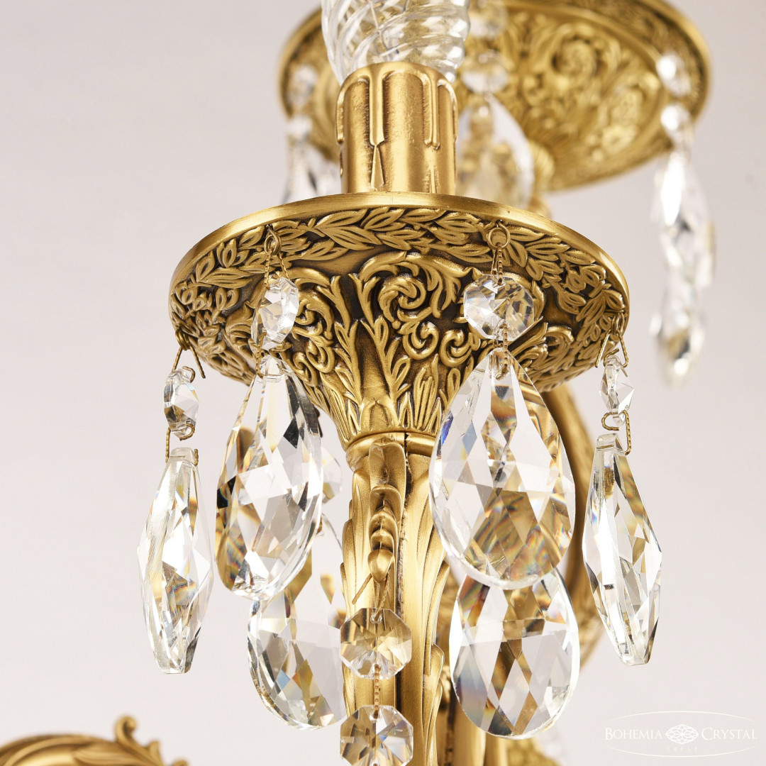 Люстра бронзовая с хрусталём 71401/6/210 B FP FD2S