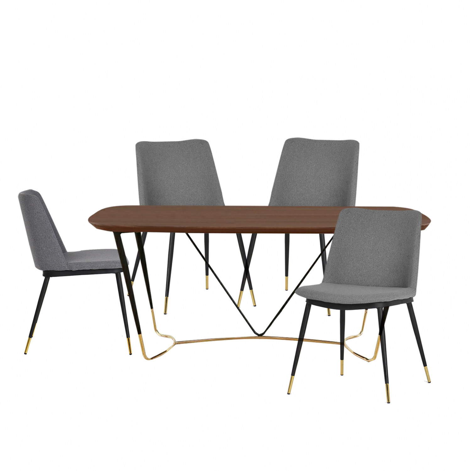 Стул Messi серый Bradex Home FR 0328