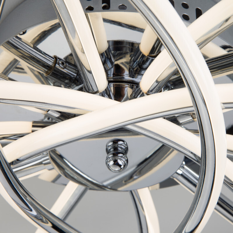 Накладная люстра Eurosvet 90143/5 хром