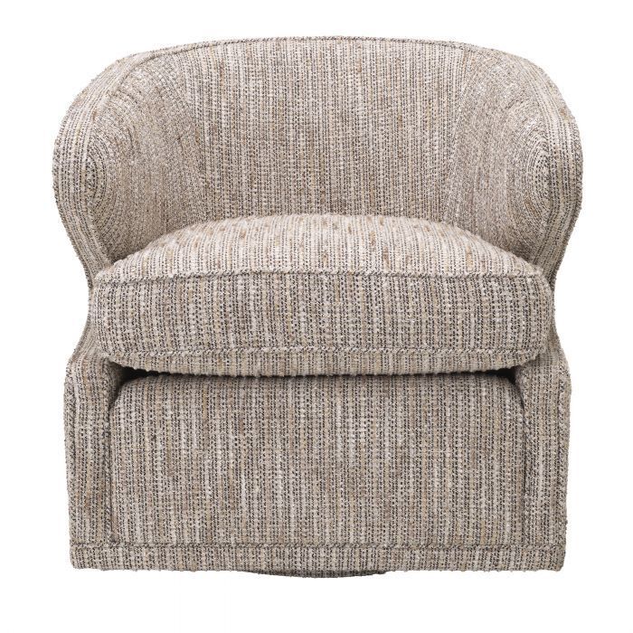 Вращающееся кресло Eichholtz Dorset mademoiselle beige 115325