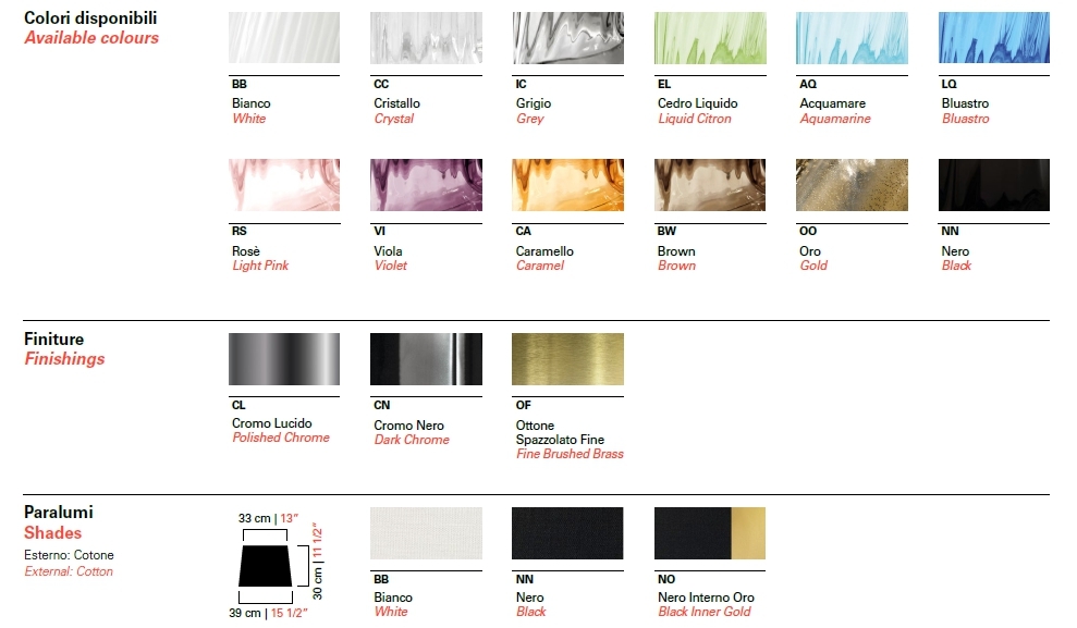 Напольный светильник Barovier & Toso 7353