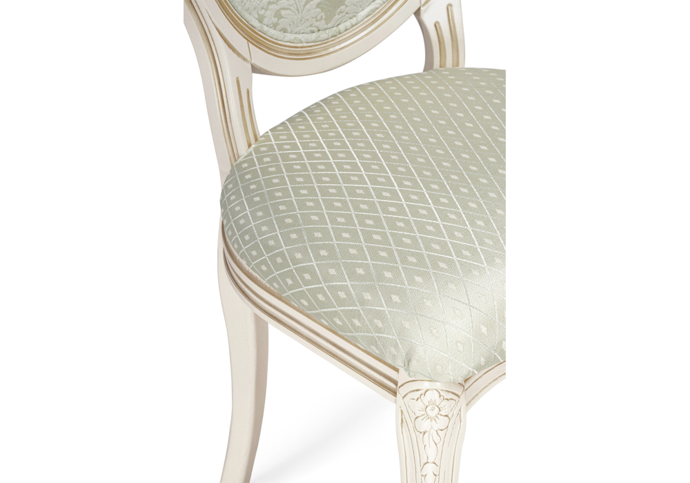 Стул деревянный Woodville Инои soprano pearl / ромб / бежевое золото 526719