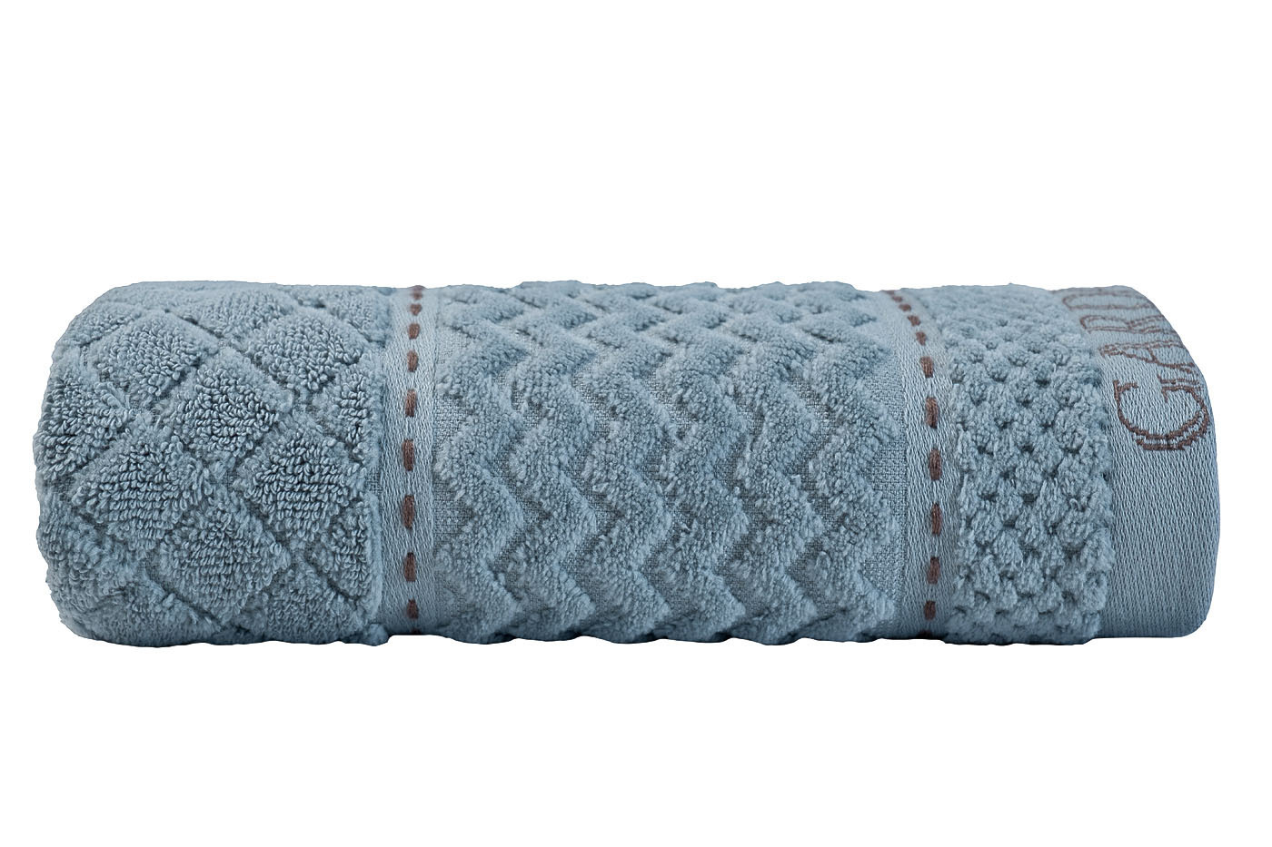 Полотенце "Наполи" 50*90 голубое Garda Decor 119VAL-ARG5090-POL GOL