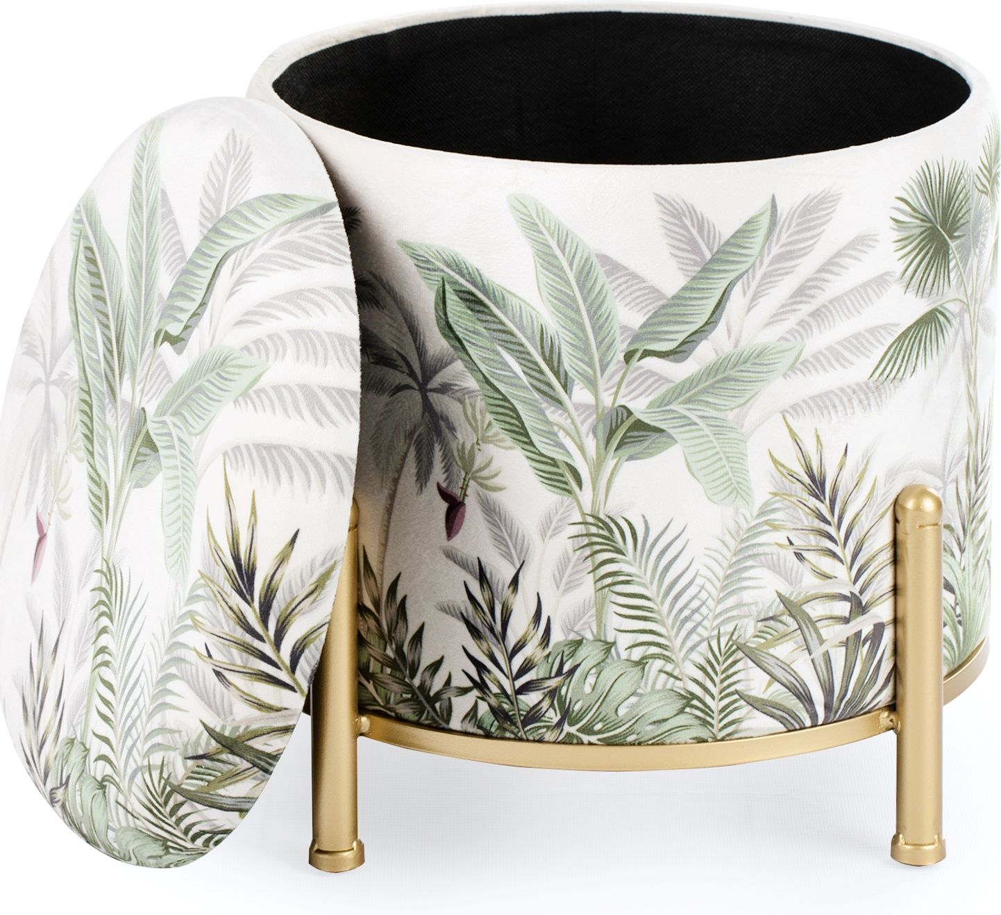 Пуф с крышкой Glasar 49-235M