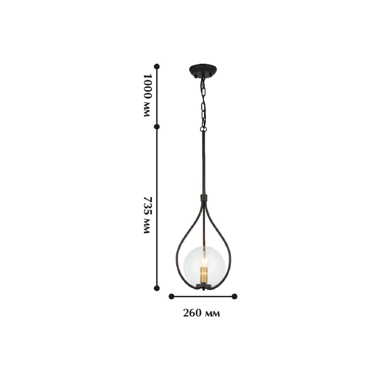 Подвесной светильник Favourite 1905-1P