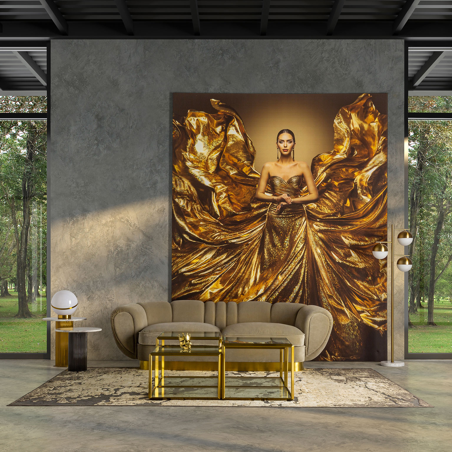 Приставной столик Coen 50 см Vical