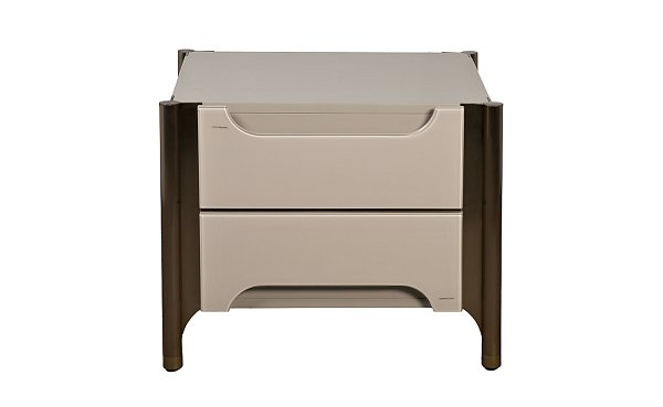 Тумбочка светлая с мя ящиками Garda Decor 77IP-GD011-T/1