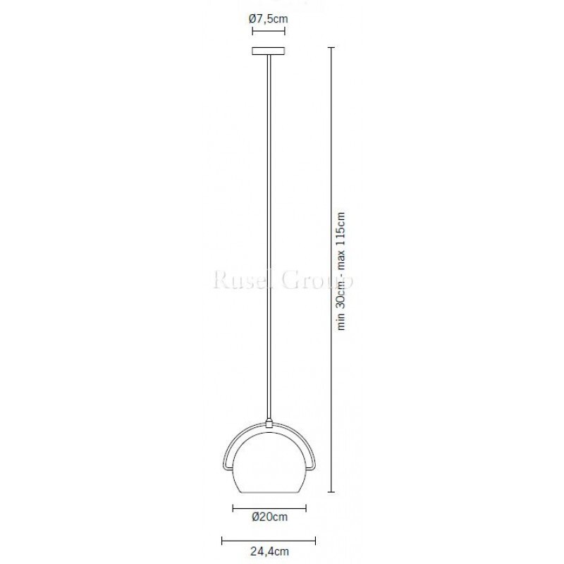 Подвесной светильник Fabbian Beluga White D57 A21 01