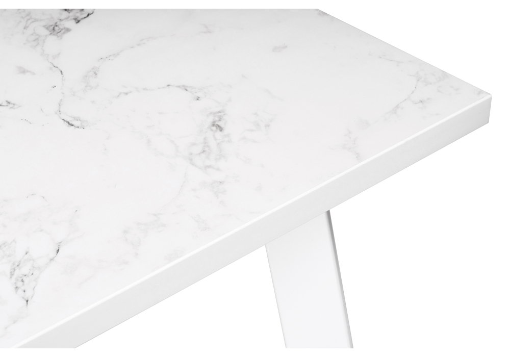 Стол деревянный Woodville Тринити Лофт 120х60х75 25 мм сабия / белый матовый 476933