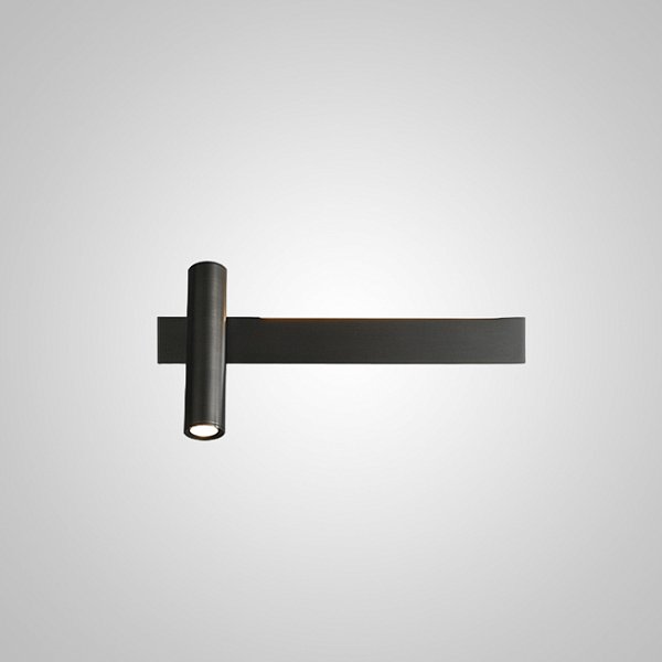 Настенный светильник JENIUS L40 Black Left by ImperiumLoft