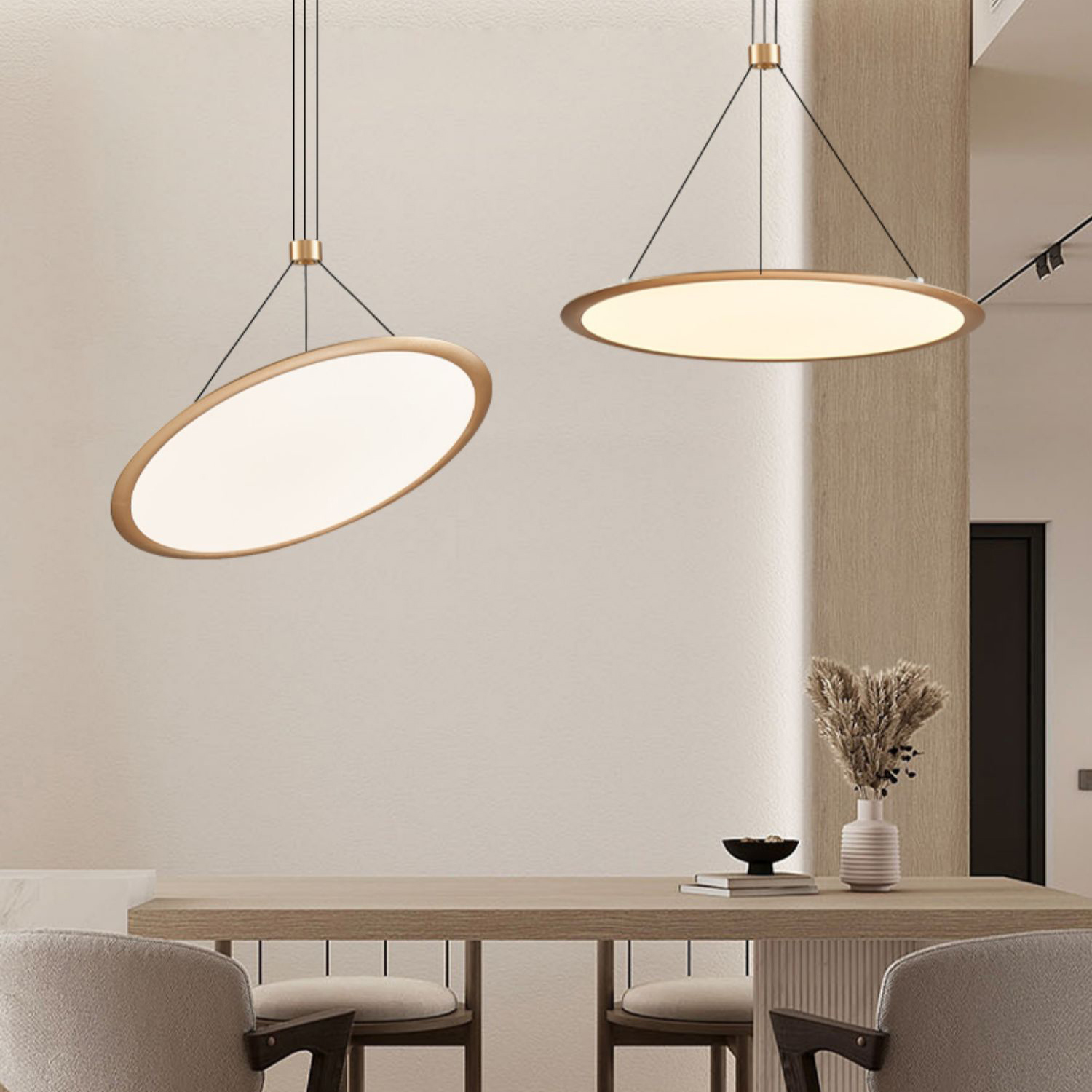 Подвесной светильник VIVERT D50 Brass by ImperiumLoft