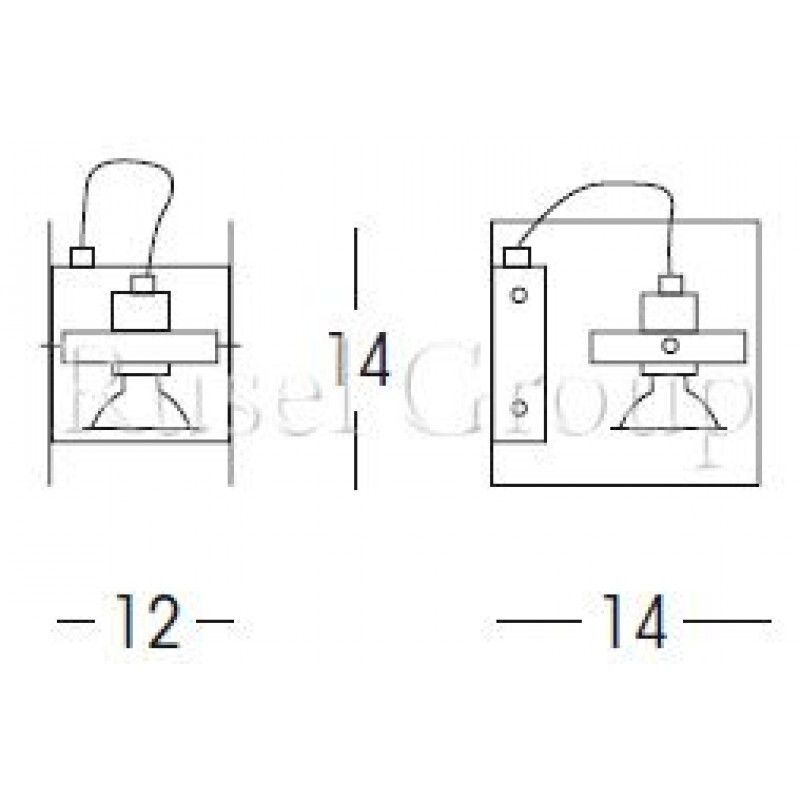 Настенно-потолочный светильник Linea Light Orbis 4600