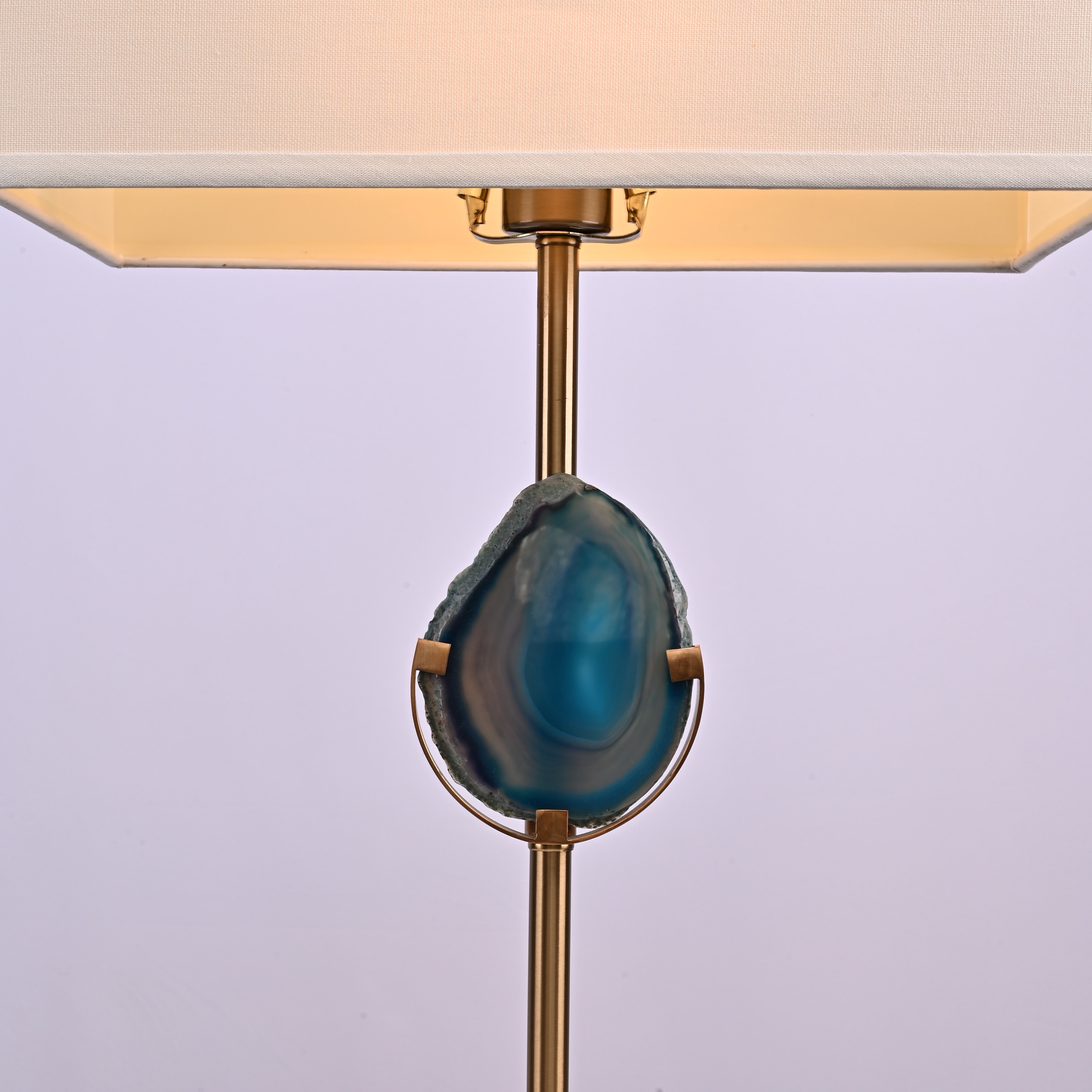Настольная Лампа Blue Agate Table Lamp By Imperiumloft