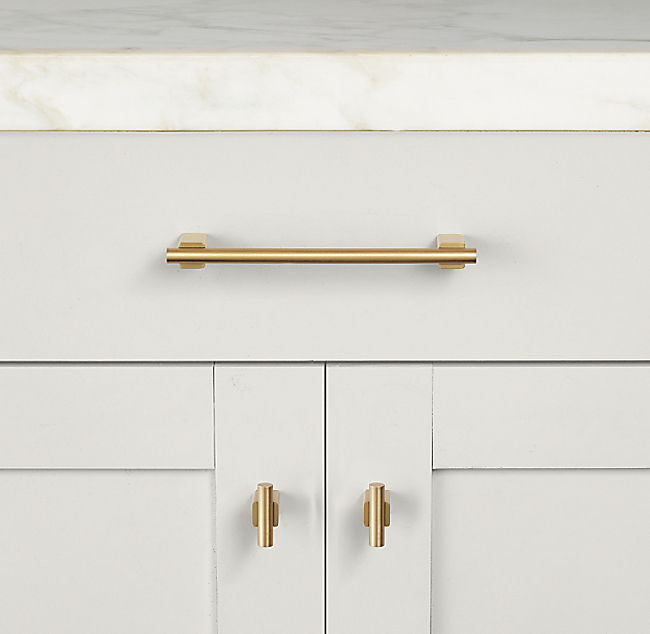 Ручка-штопор Restoration Hardware Fulham L.3.8 Lac.Burnished Brass