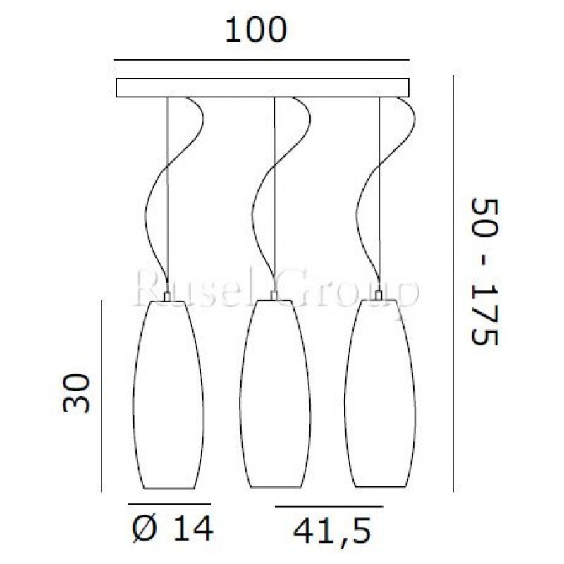 Подвесной светильник de MAJO PERONI S14L