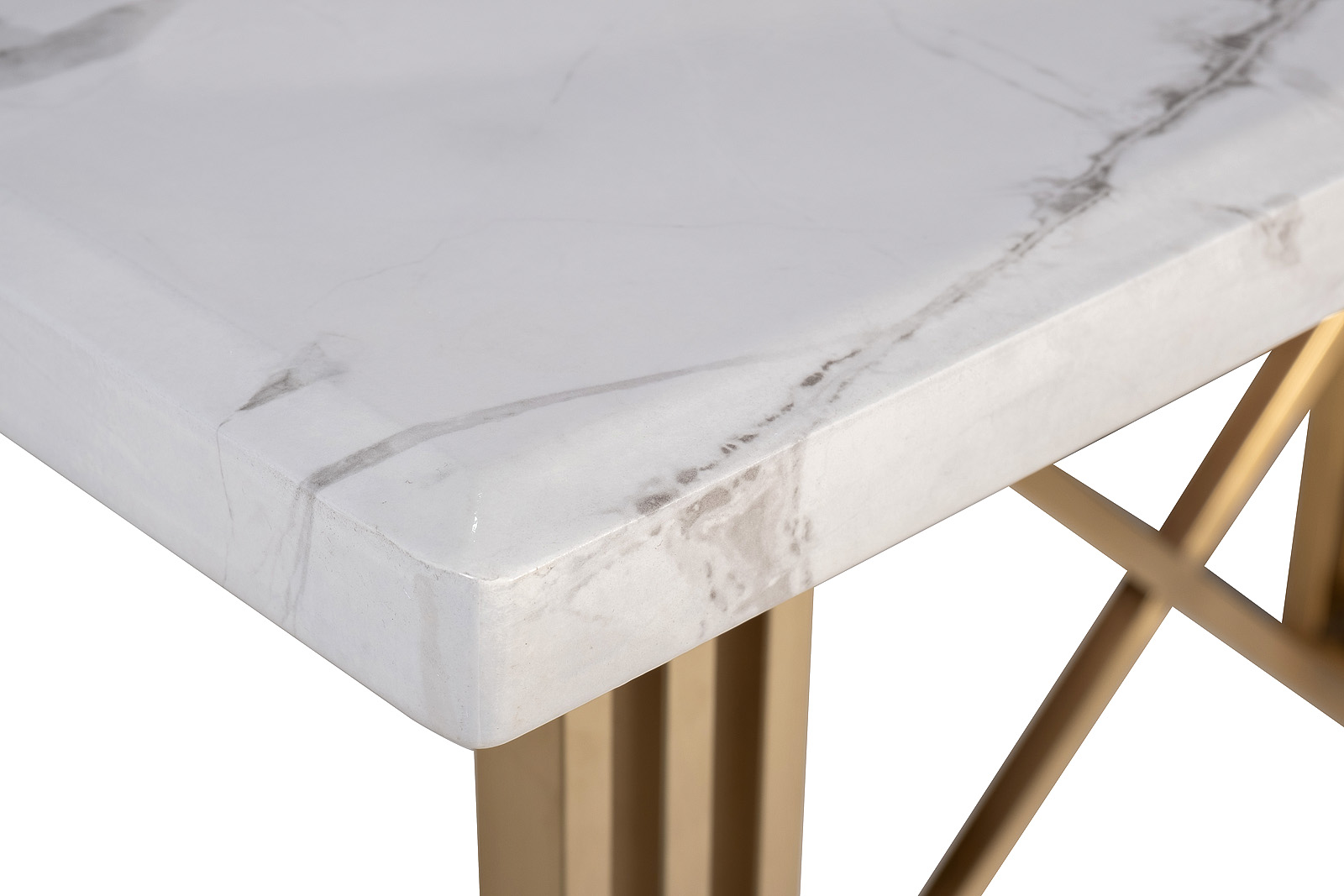 Стол-консоль белый/золото Garda Decor 30F-14790 Стол-консоль белый/золото Garda Decor 30F-14790