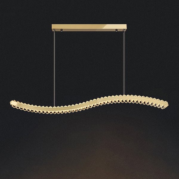 Подвесной светильник BERTOLDA W B L100 Brass by ImperiumLoft