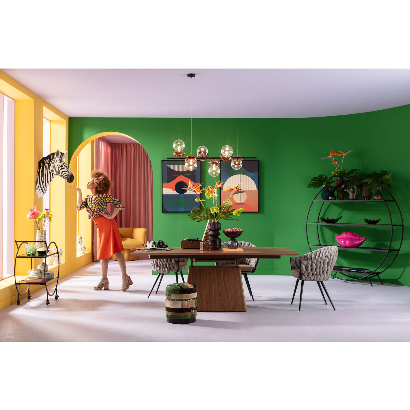 Украшение настенное KARE Zebra 54761