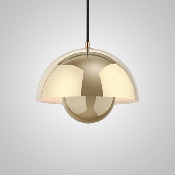 Подвесной светильник FLOWERPOT D23 Gold by ImperiumLoft
