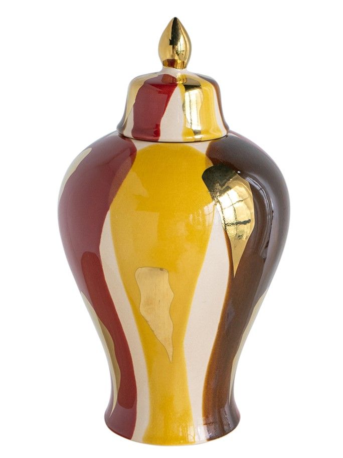 Ваза с крышкой Glasar A61211