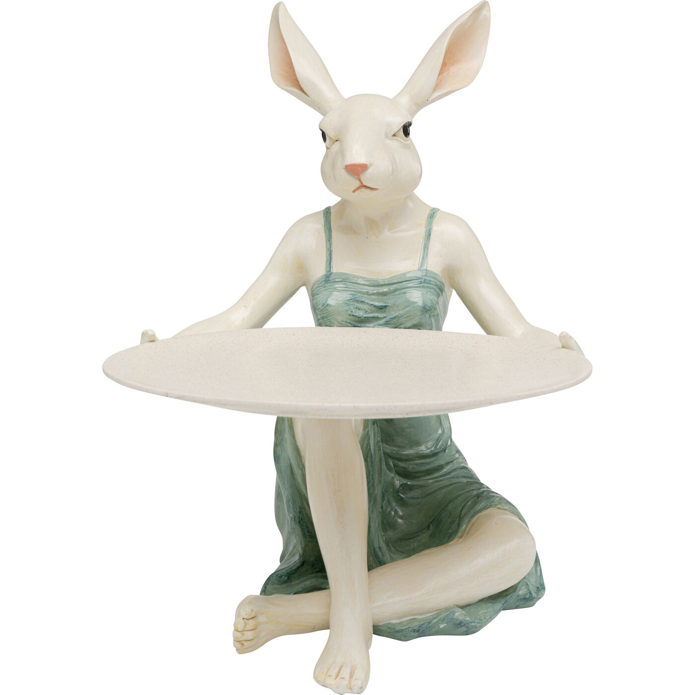 Фигура декоративная Lady Rabbit Tray 29cm KARE 56920