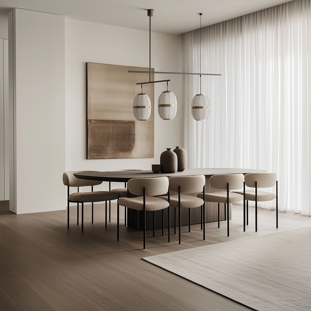 Подвесной светильник Pull C1249/3 Matt black/Aged gold Aromas del Campo