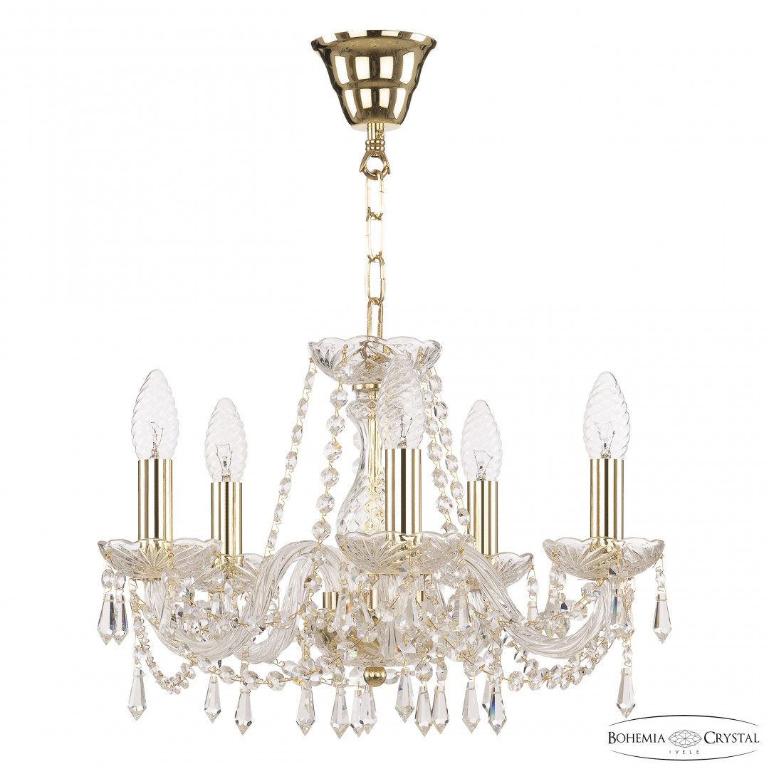 Люстра хрустальная 104/5/141 G Bohemia Ivele Crystal