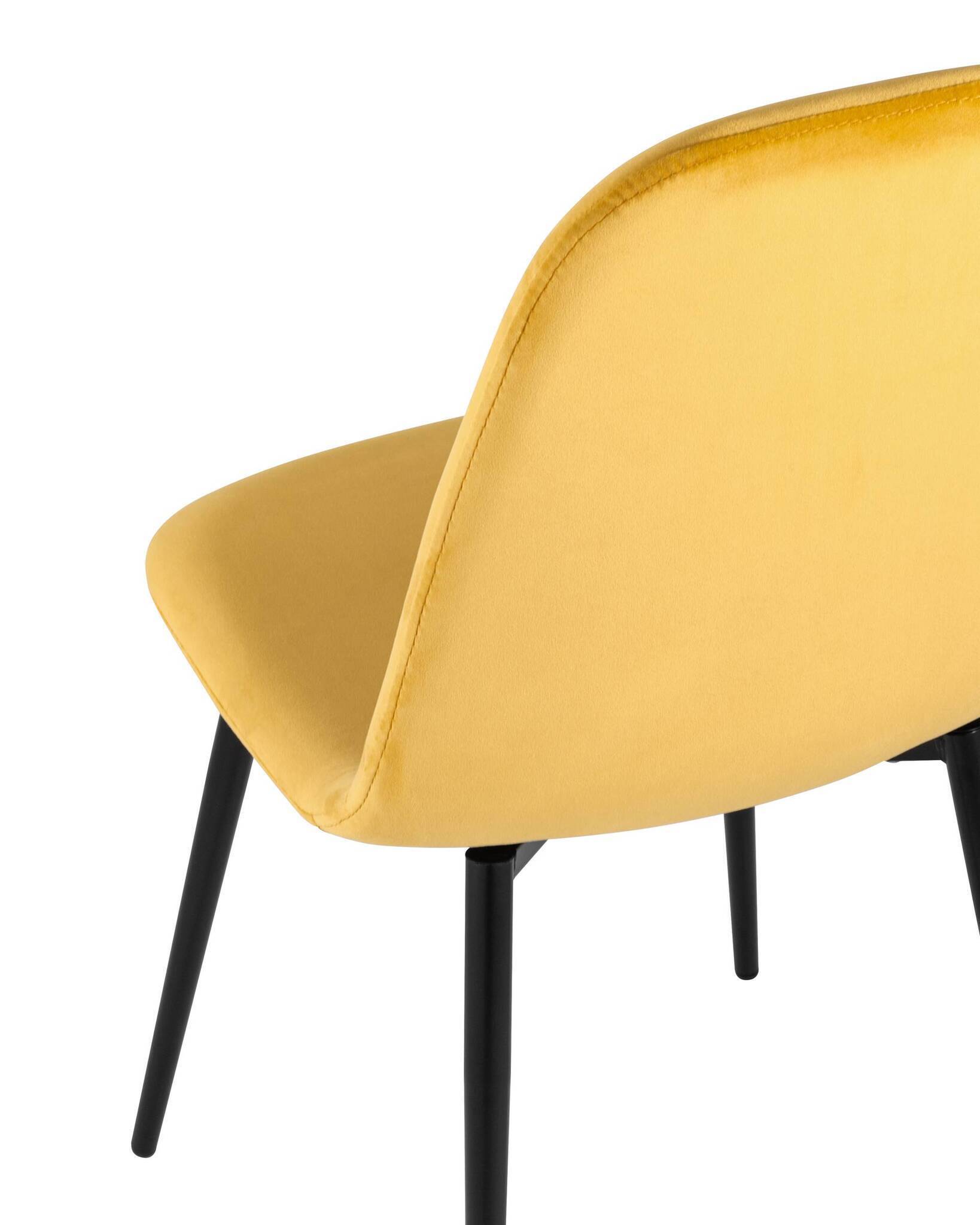 Стул Норман велюр оранжевый Stool Group