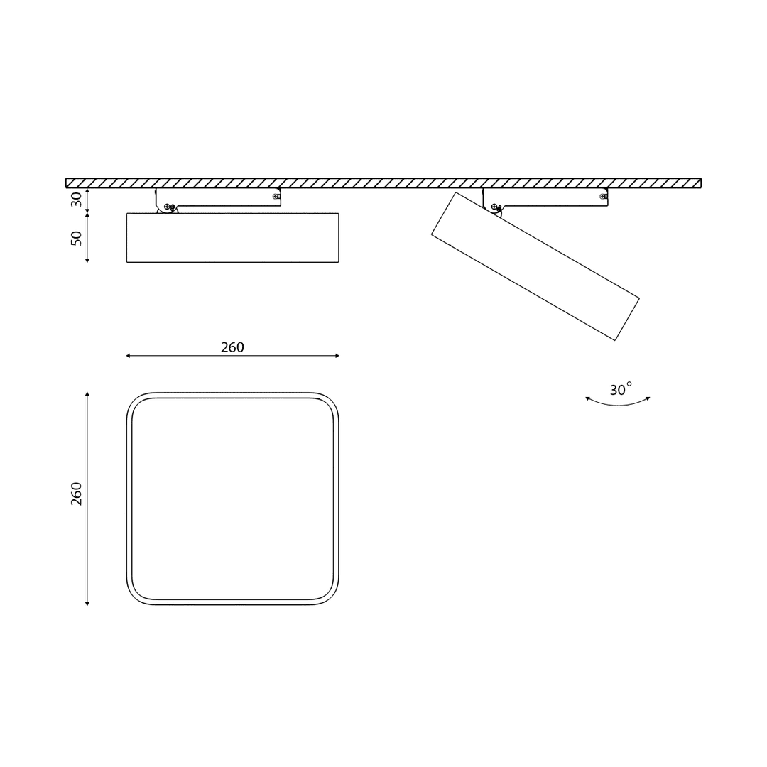 Светильник DesignLed IMD-YA-0031AS-WH-WW