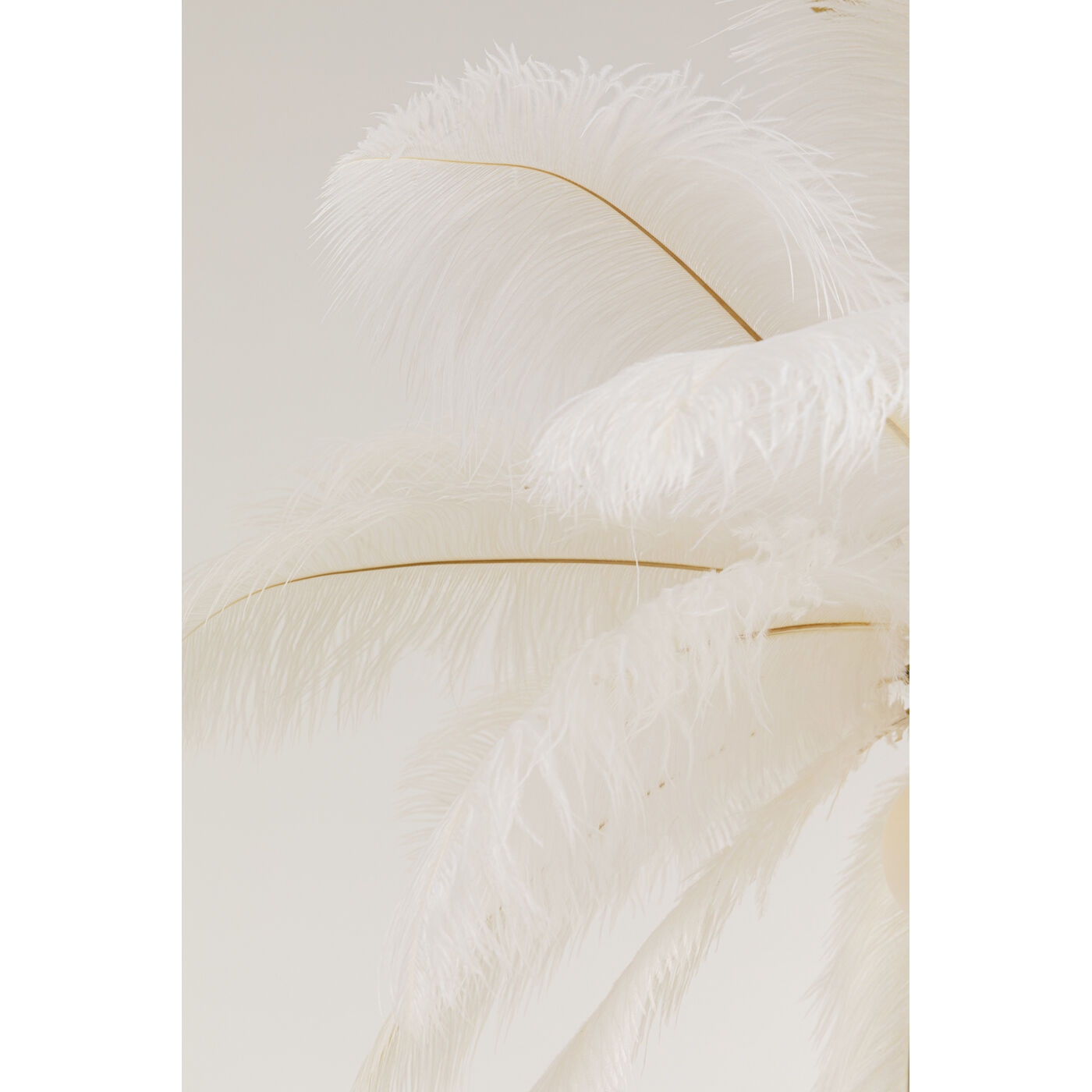 Светильник подвесной Feather Palm White Ø60cm KARE 57180