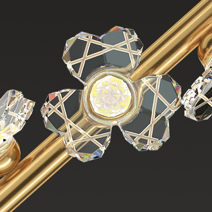 Подвесной светильник CAMILIA BW L3 White by ImperiumLoft