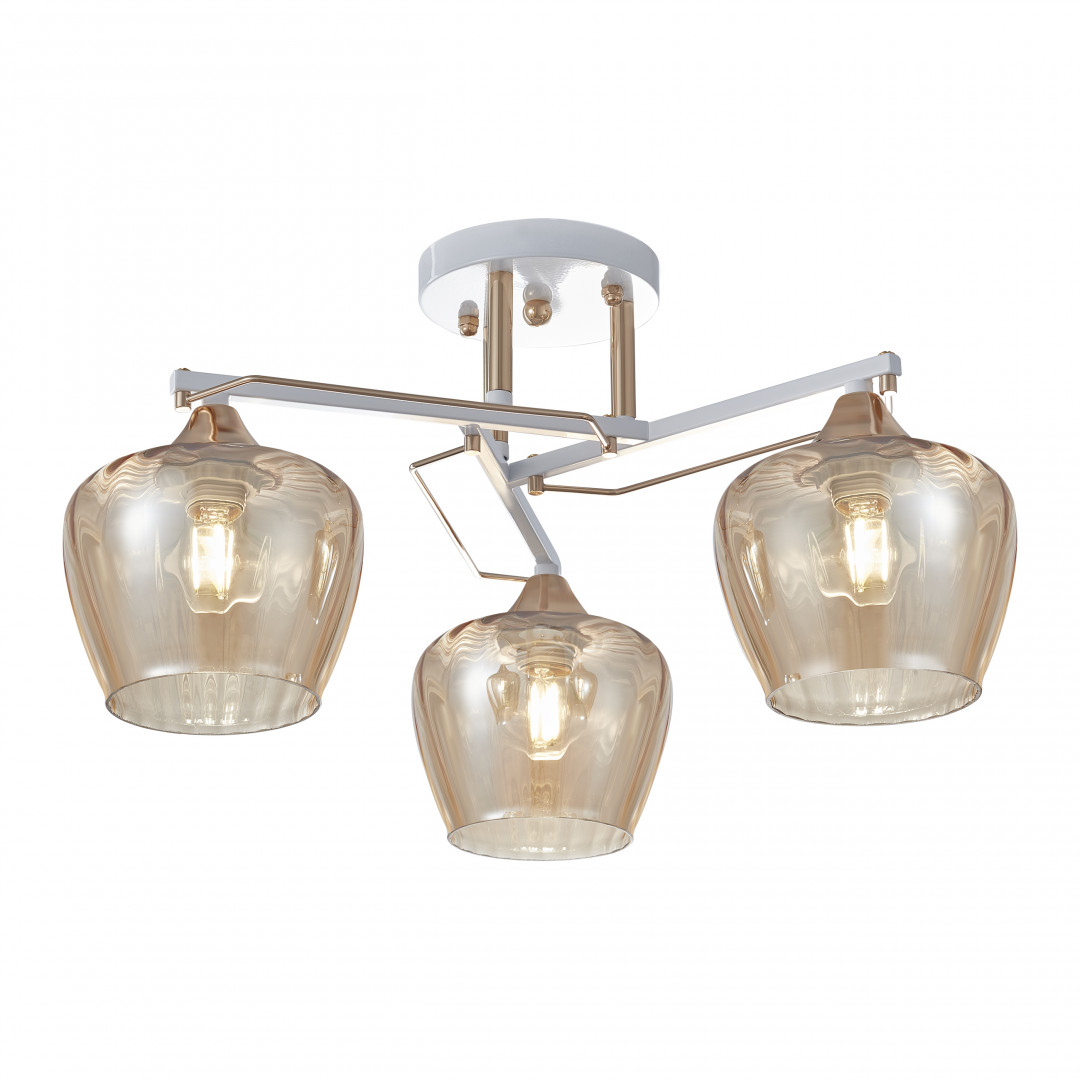 Люстра с плафонами 329508/3 WH+FG Arte Milano