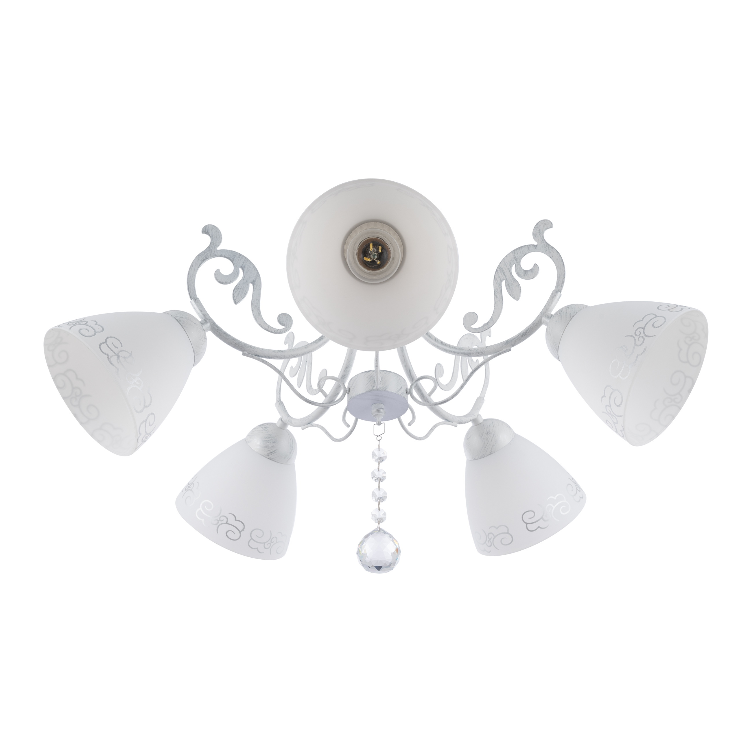 Люстра с плафонами 341900/5 WT+SL Arte Milano