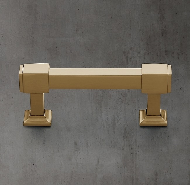 Ручка-скоба Restoration Hardware Dillon L.15.2 Aged Brass