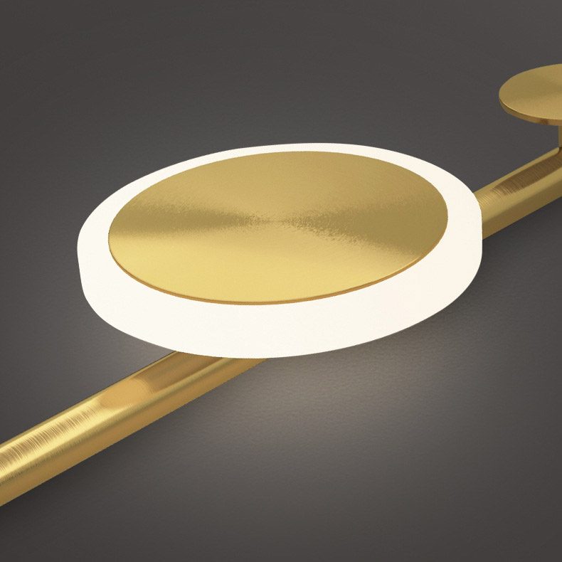 Настенный светильник LIDDA L88 Brass by ImperiumLoft