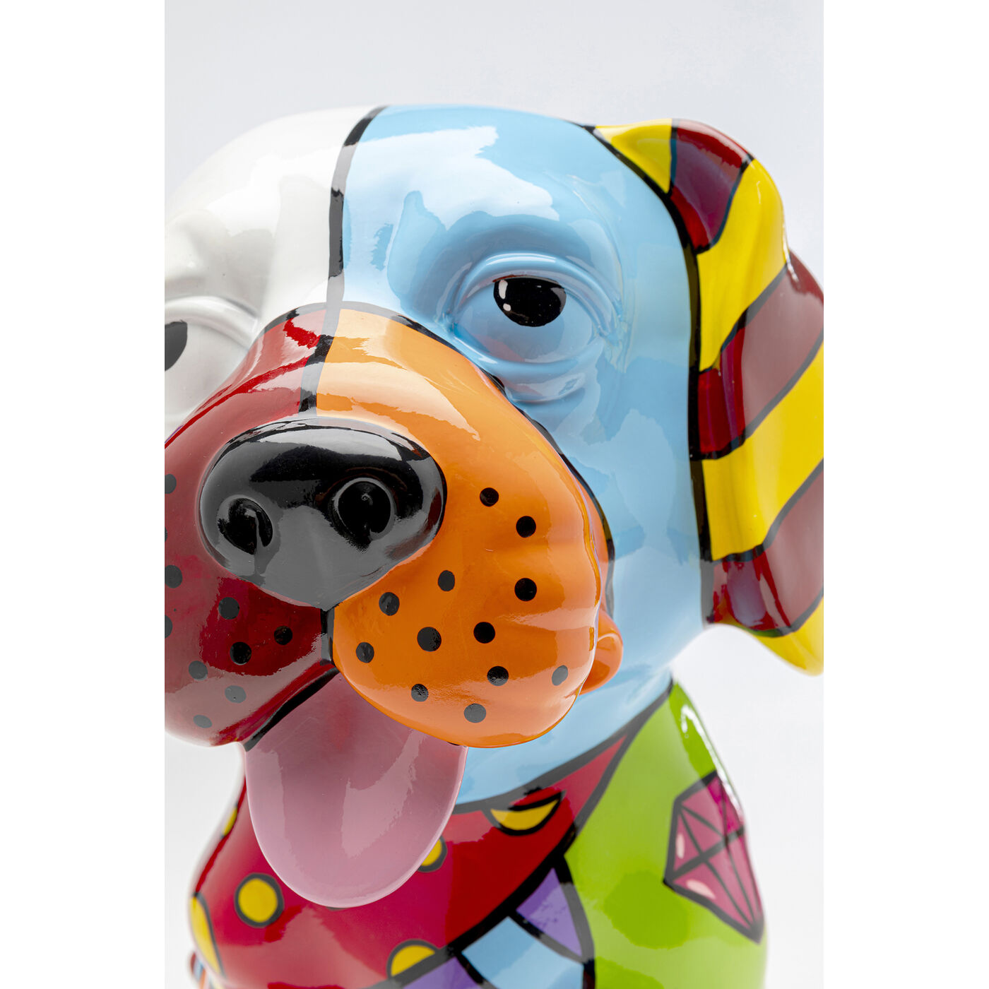Фигура декоративная Dog Patchwork 35 см KARE 56040