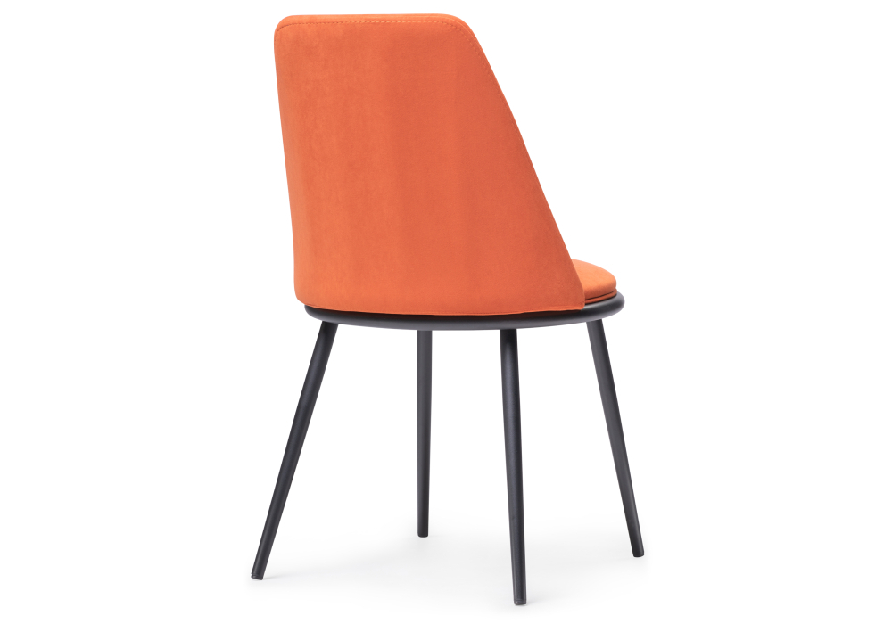 Стул Woodville Алдис катания флам / черный матовый 507435