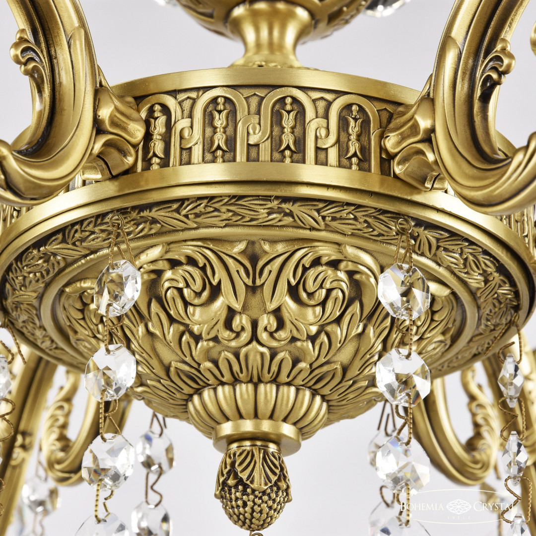 Люстра бронзовая с хрусталём 71201/6/210 B FP